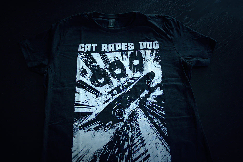 Cat Rapes Dog "1988", official merchandise - T-shirt female fitted