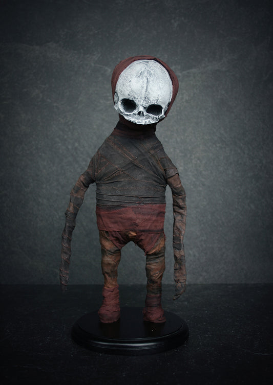 Sculpture "Little Murir" - mixed media sculpture