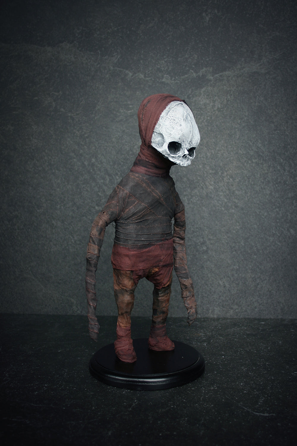 Sculpture "Little Murir" - mixed media sculpture