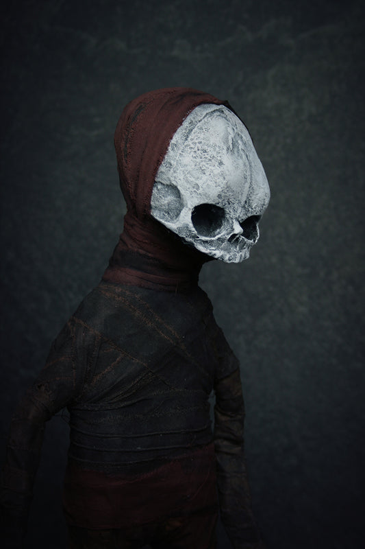 Sculpture "Little Murir" - mixed media sculpture