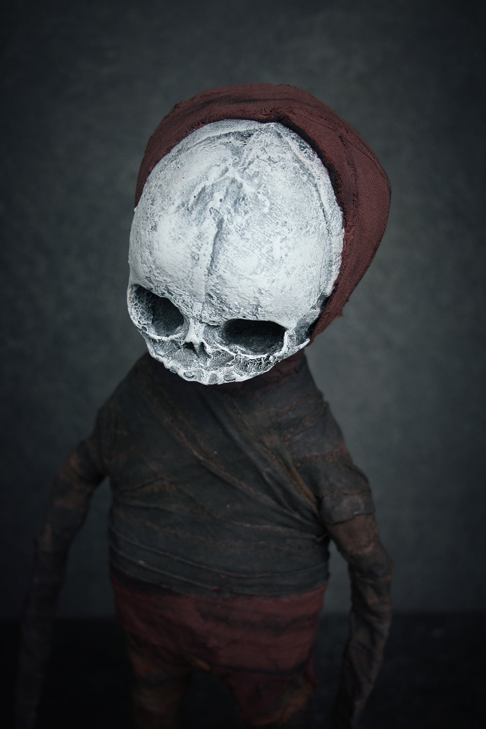 Sculpture "Little Murir" - mixed media sculpture