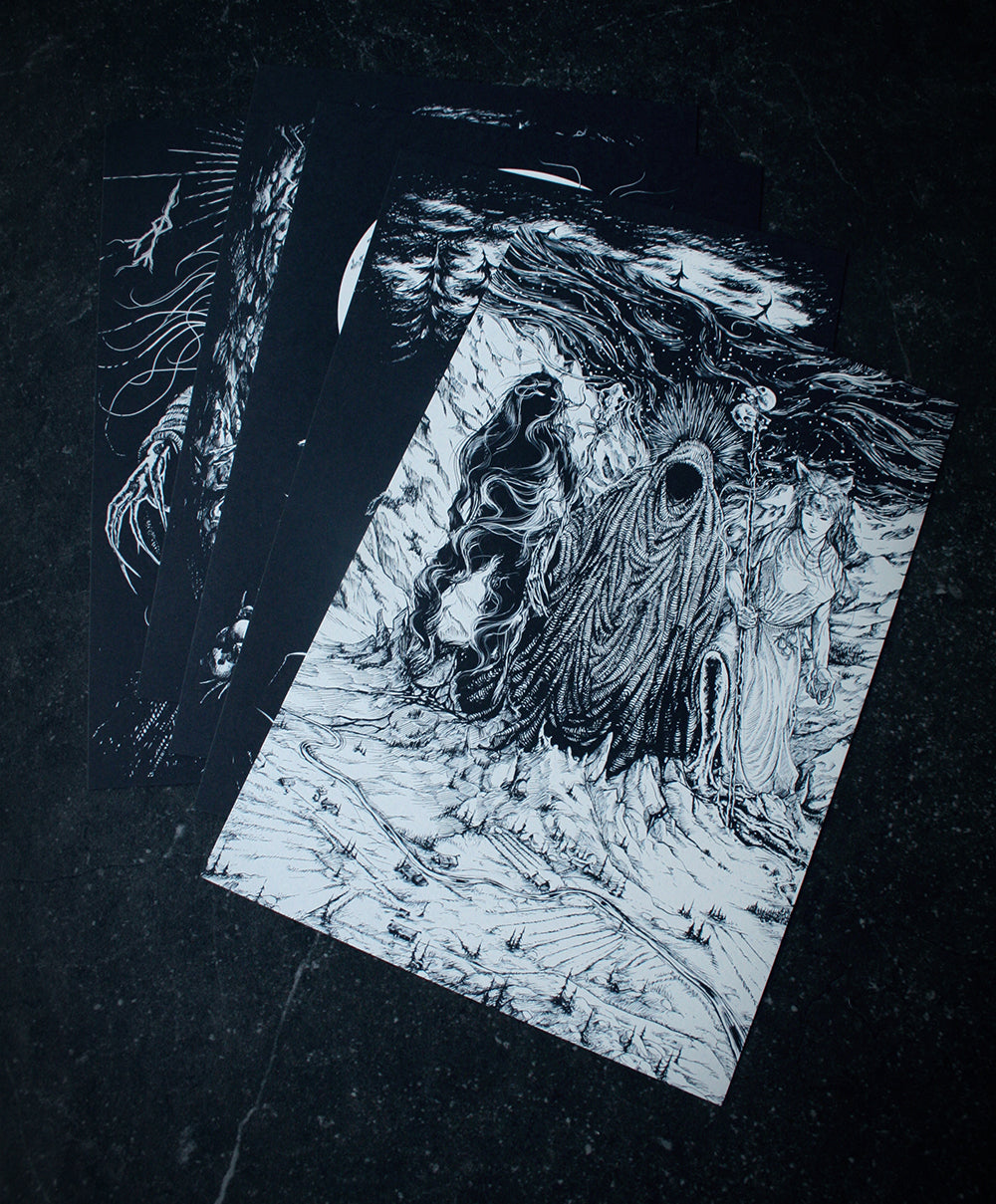 G U L L V E I G A R B O K - red special edition plus poster pack - BOOK