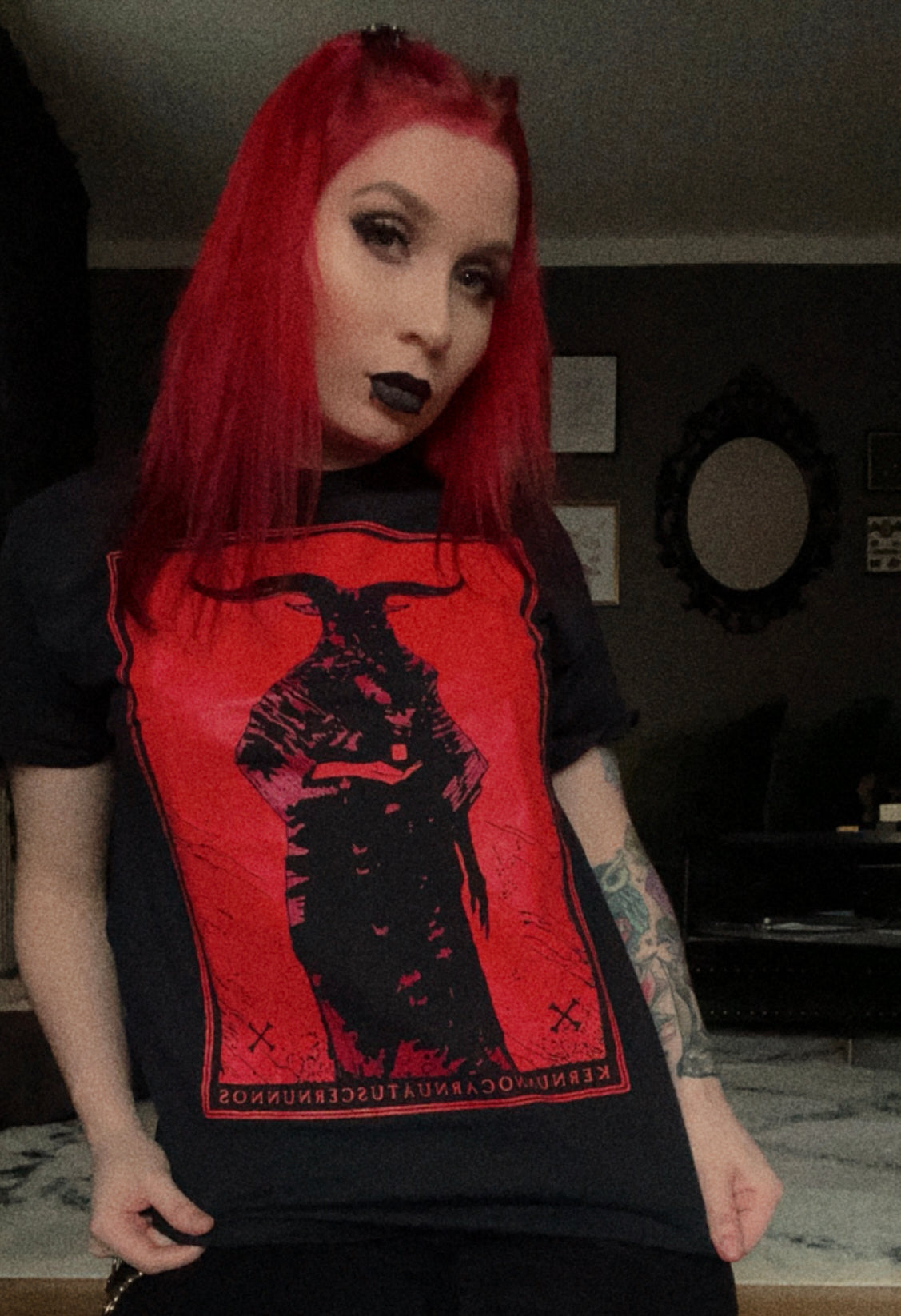 Horned God - T-shirt female fitted