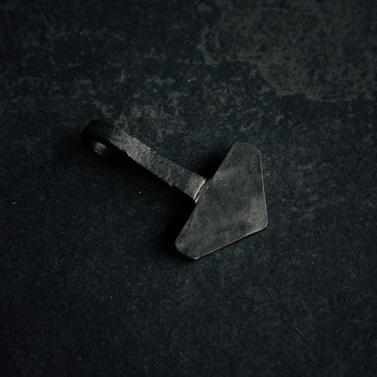 Simple Thor´s hammer Mjolnir, Mjölnir, made after a model from the Viking age - NECKLACE