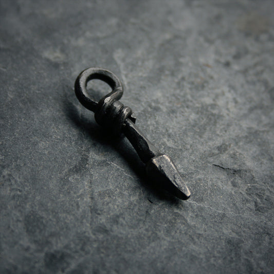 Spear of Odin, Gungnir pendant of forged iron - NECKLACE