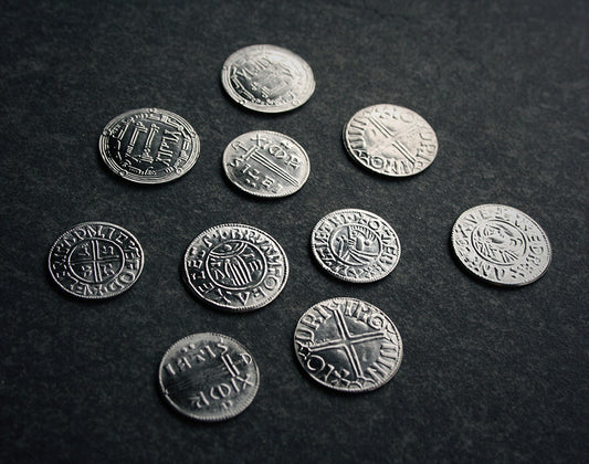 Viking coin replica from findings in Birka, Sigtuna, Skåne, Hedeby and Jorvik - RITUAL ITEM