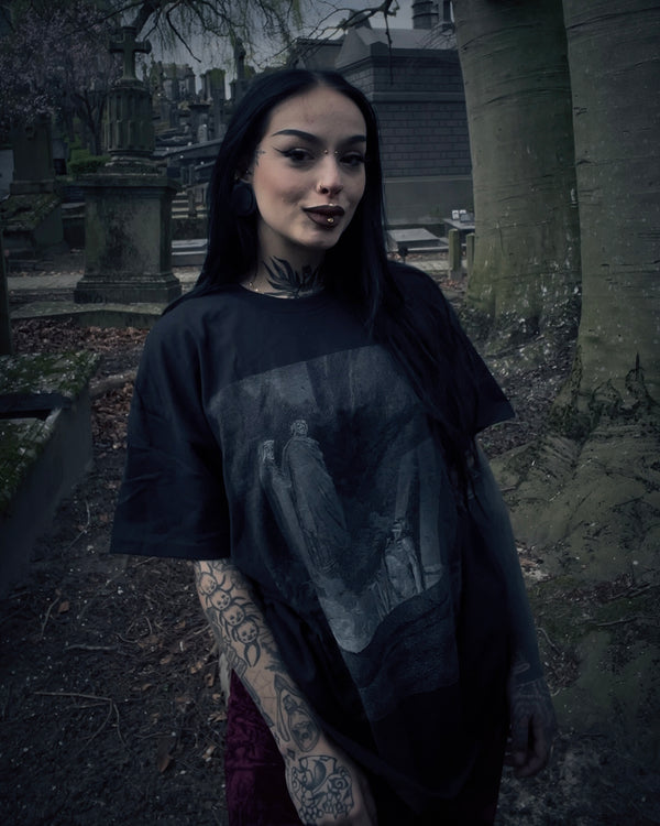 Rise from the grave, the undead, Farinata, Gustave Dore illustration - T-shirt