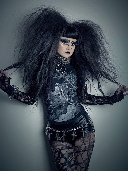 DEATH, Gustave Dore illustration - T-shirt female fitted