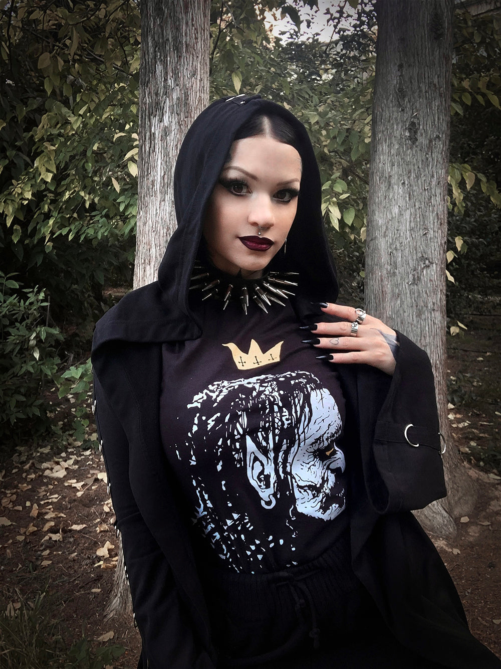 Mortiis "King", official merchandise - T-shirt female fitted