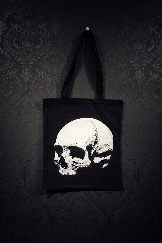 Skull, cranium, human skull - TOTE BAG
