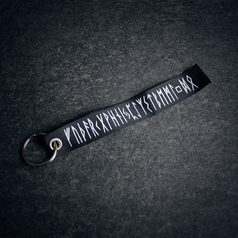 Keychain strap, Elder futhark runes - KEYCHAIN