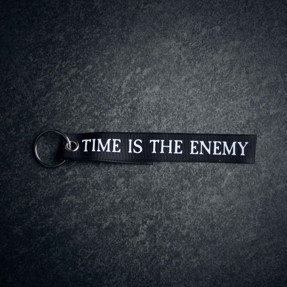 Keychain strap, Time is the enemy - KEYCHAIN