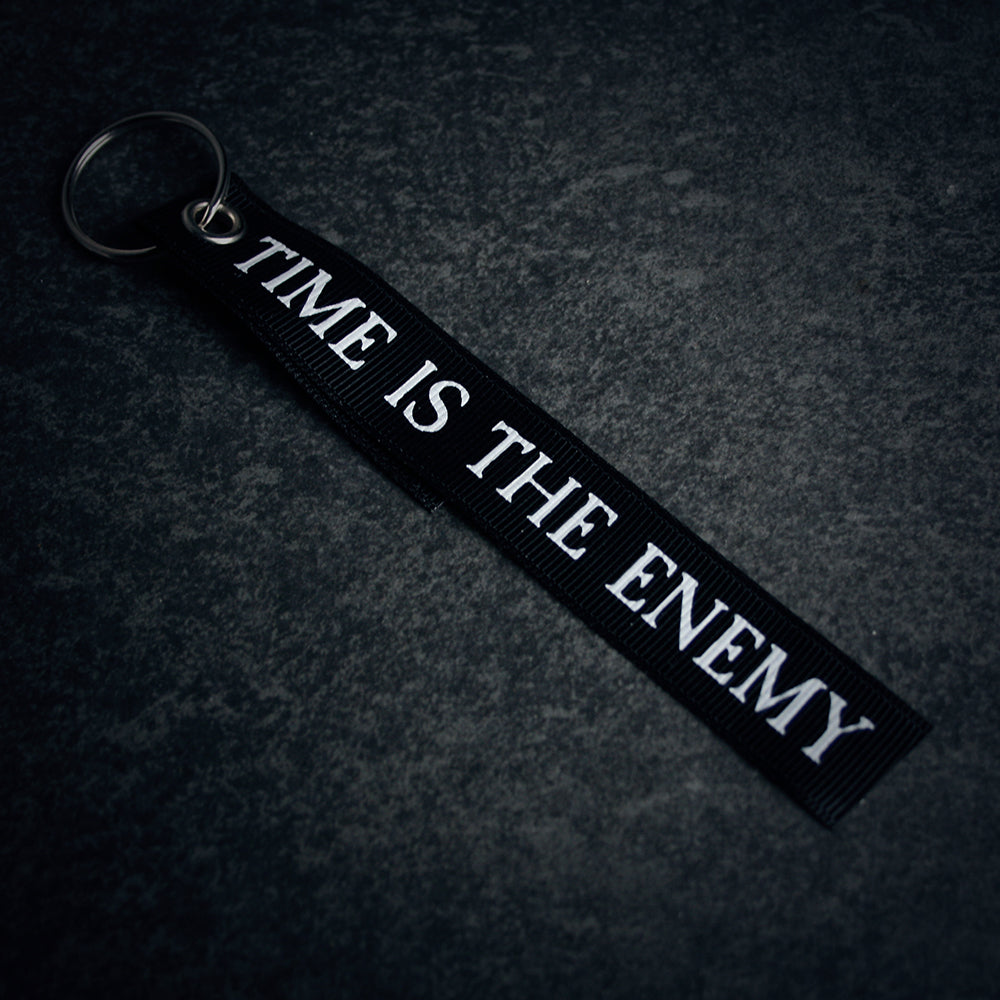 Keychain strap, Time is the enemy - KEYCHAIN