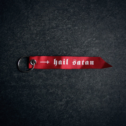 Keychain strap, Hail Satan - KEYCHAIN