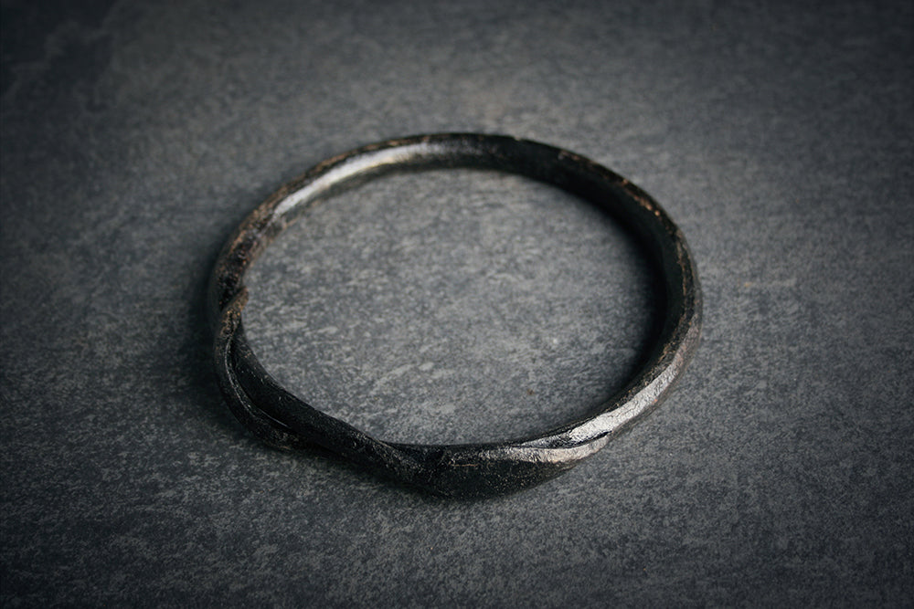 Handforged IRON Jormungandr JOTUN ring - RITUAL ITEM