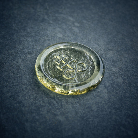 Glass sigil, Leviathan Cross - RITUAL ITEM