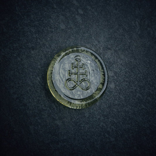 Glass sigil, Leviathan Cross - RITUAL ITEM