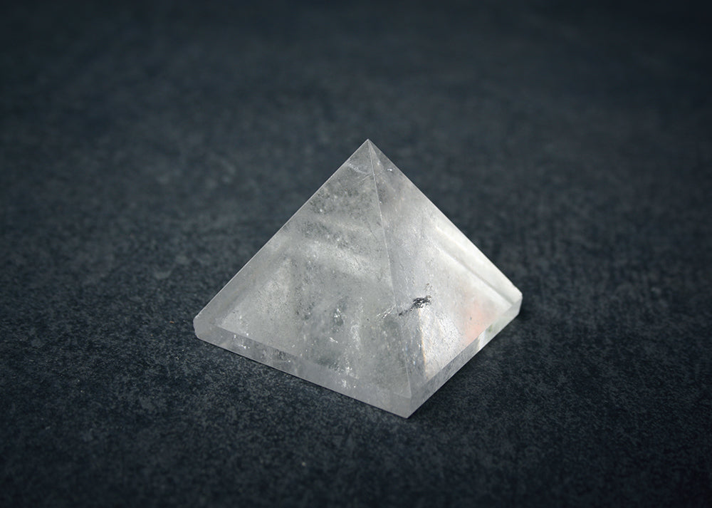 Crystal quartz pyramid - RITUAL ITEM