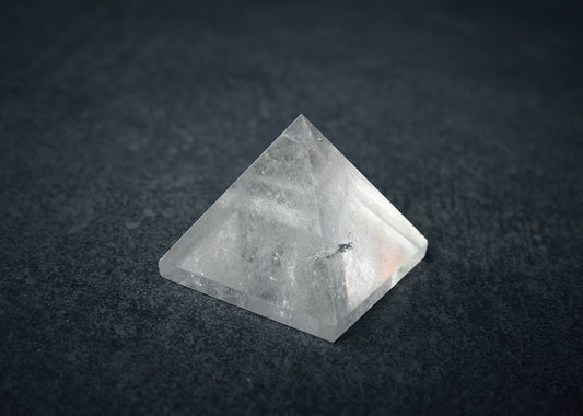 Crystal quartz pyramid - RITUAL ITEM