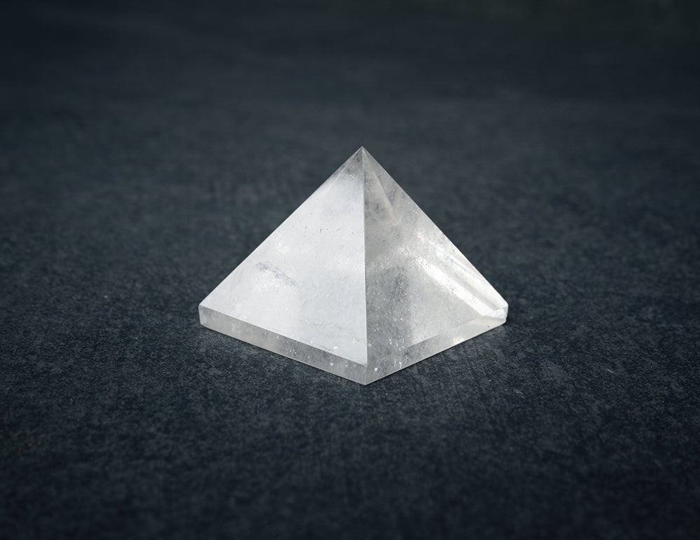 Crystal quartz pyramid - RITUAL ITEM