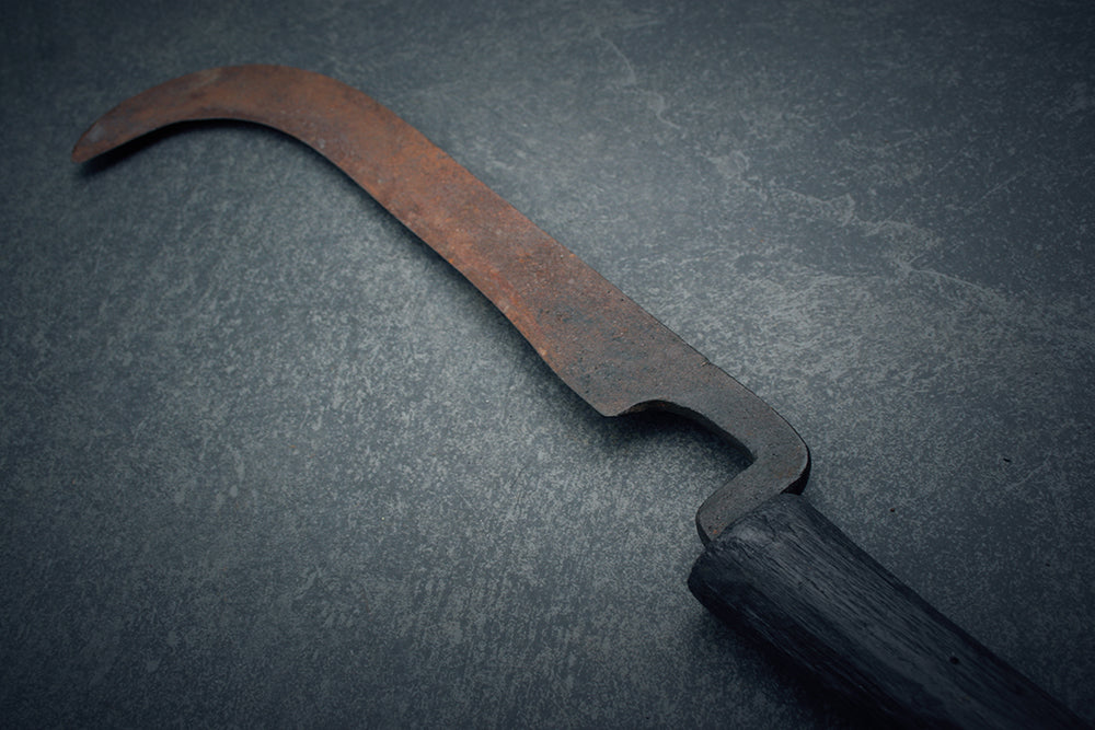 Vintage / antique pruning knives / sickle 28 - RITUAL ITEM