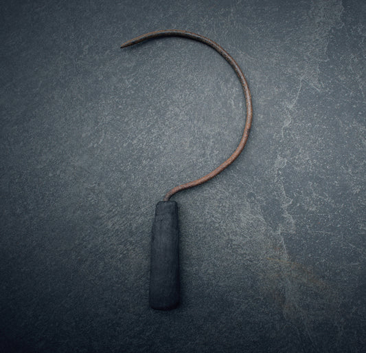 Vintage / antique hay hook / sickle 37 - RITUAL ITEM