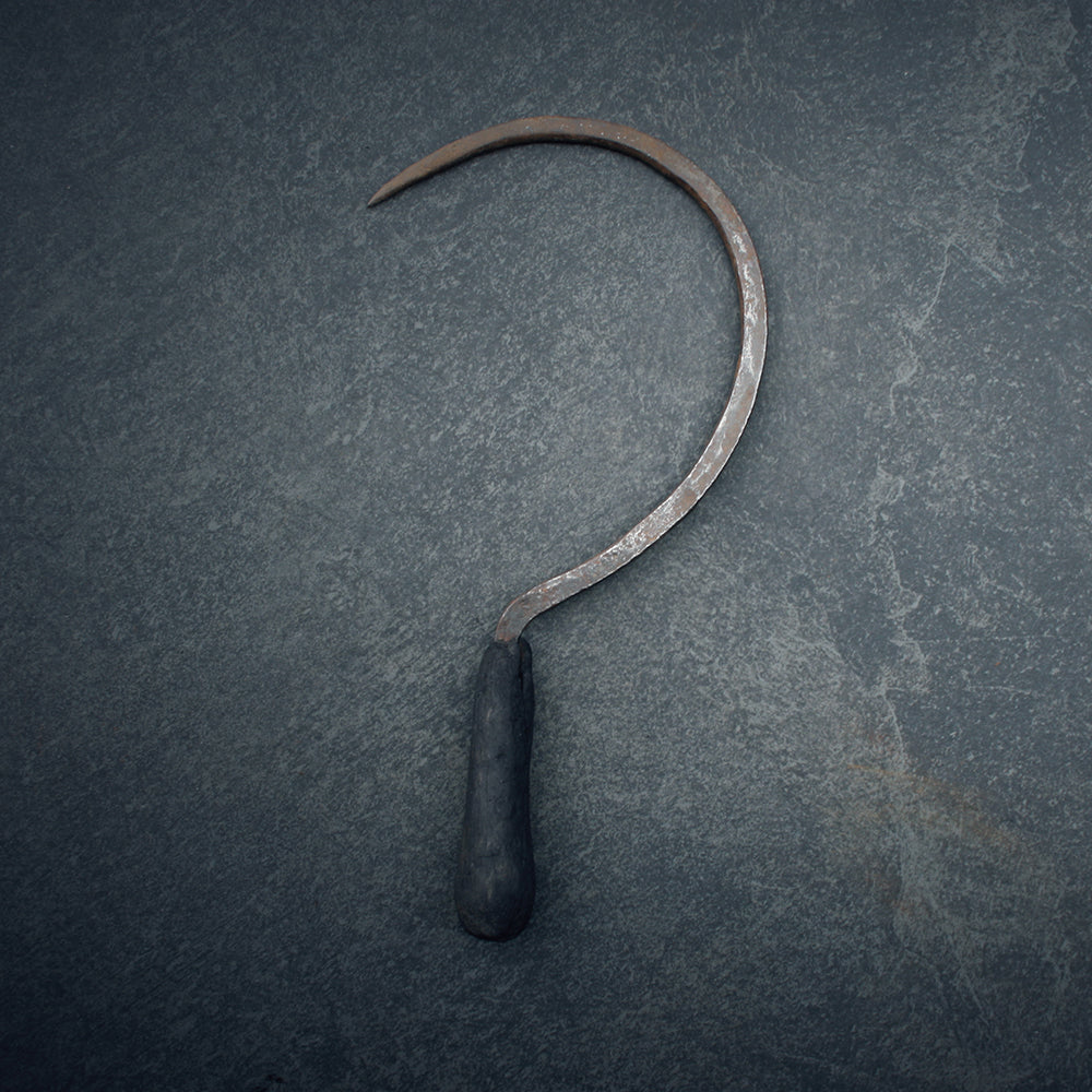 Vintage / antique hay hook / sickle 35 - RITUAL ITEM