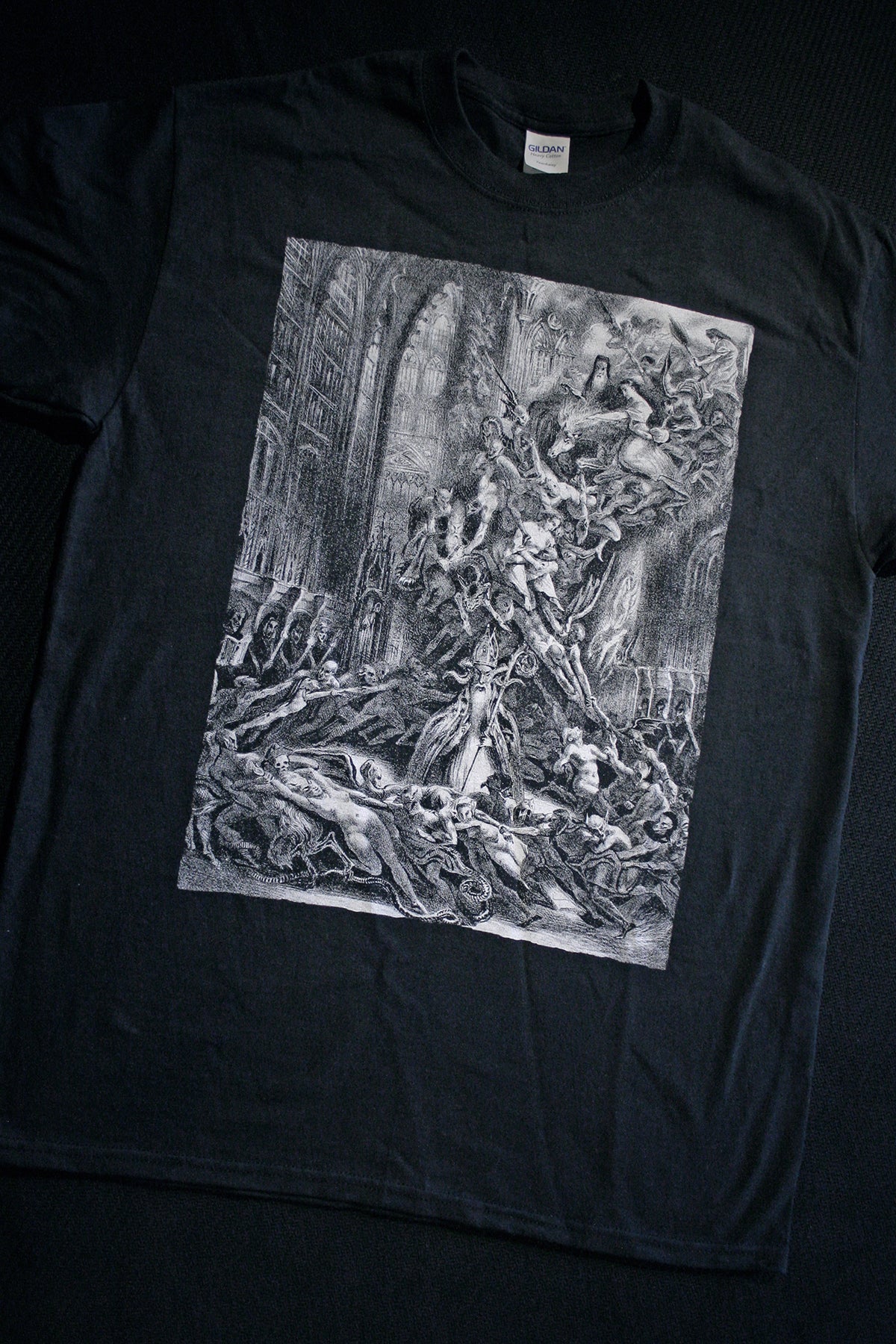 Pope hell cathedral sabbath - T-shirt female fitted