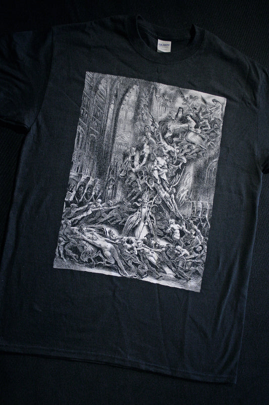 Pope hell cathedral sabbath - T-shirt