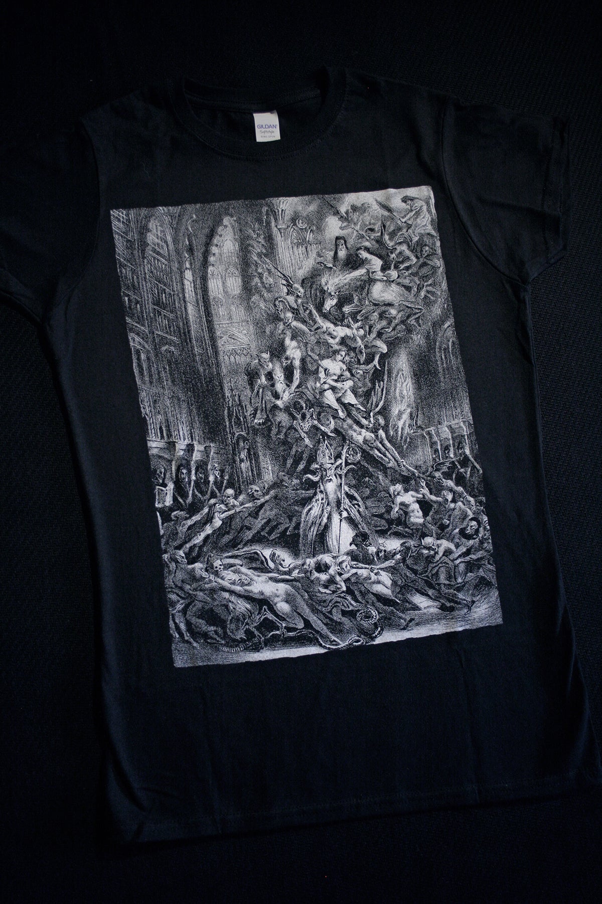 Pope hell cathedral sabbath - T-shirt female fitted