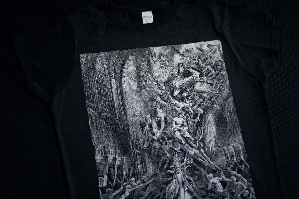 Pope hell cathedral sabbath - T-shirt female fitted