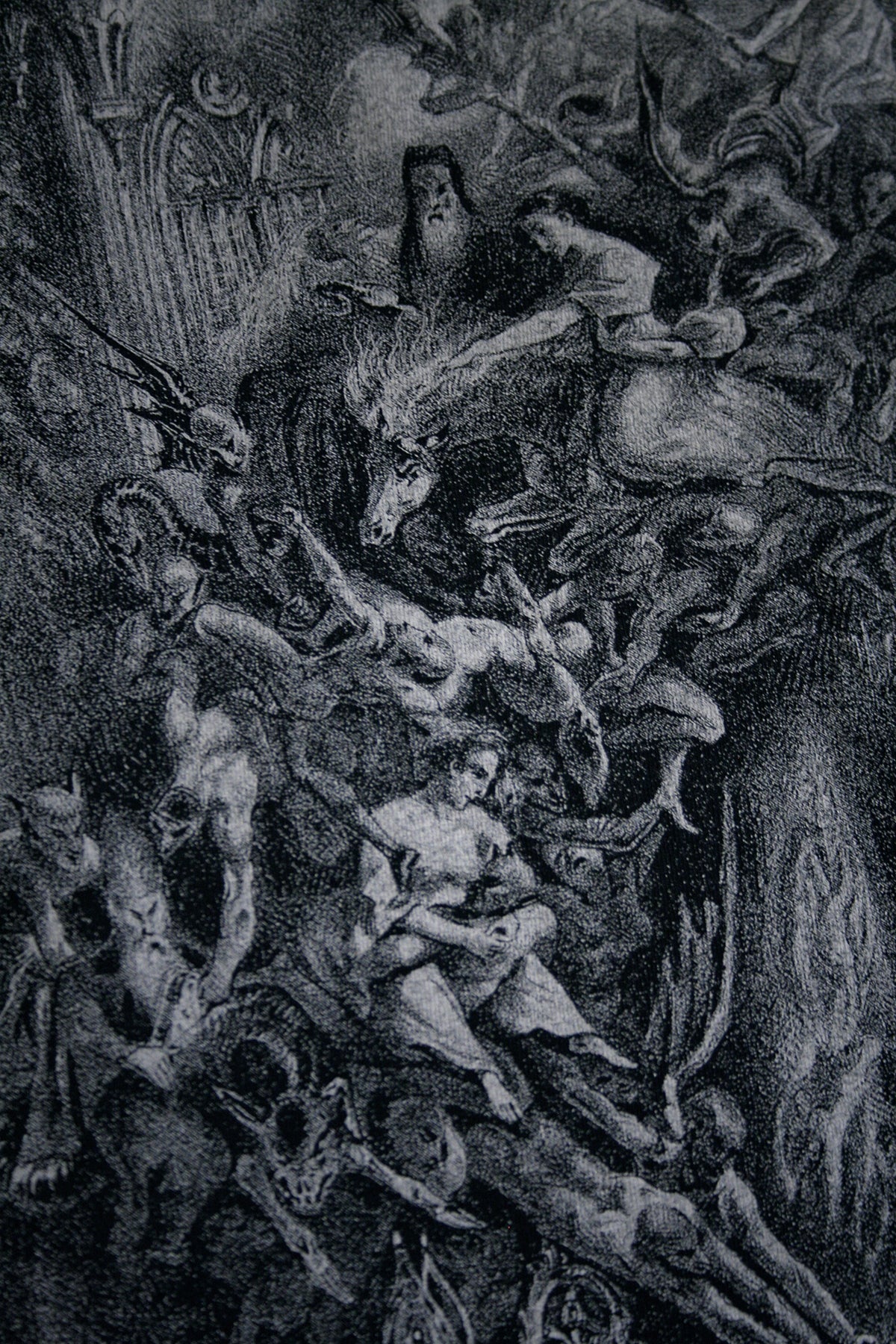 Pope hell cathedral sabbath - T-shirt female fitted