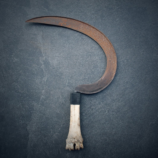 Ritual BONE sickle 44 - RITUAL ITEM