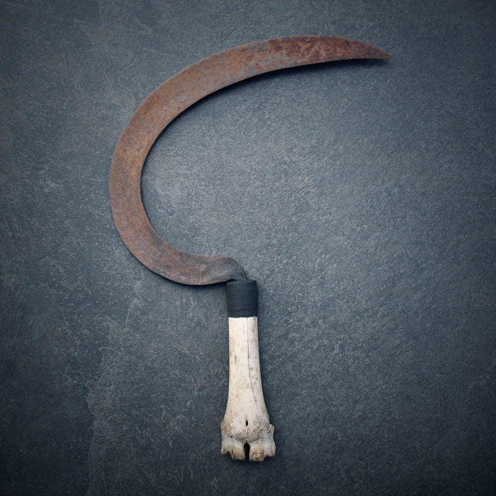 Ritual BONE sickle 44 - RITUAL ITEM