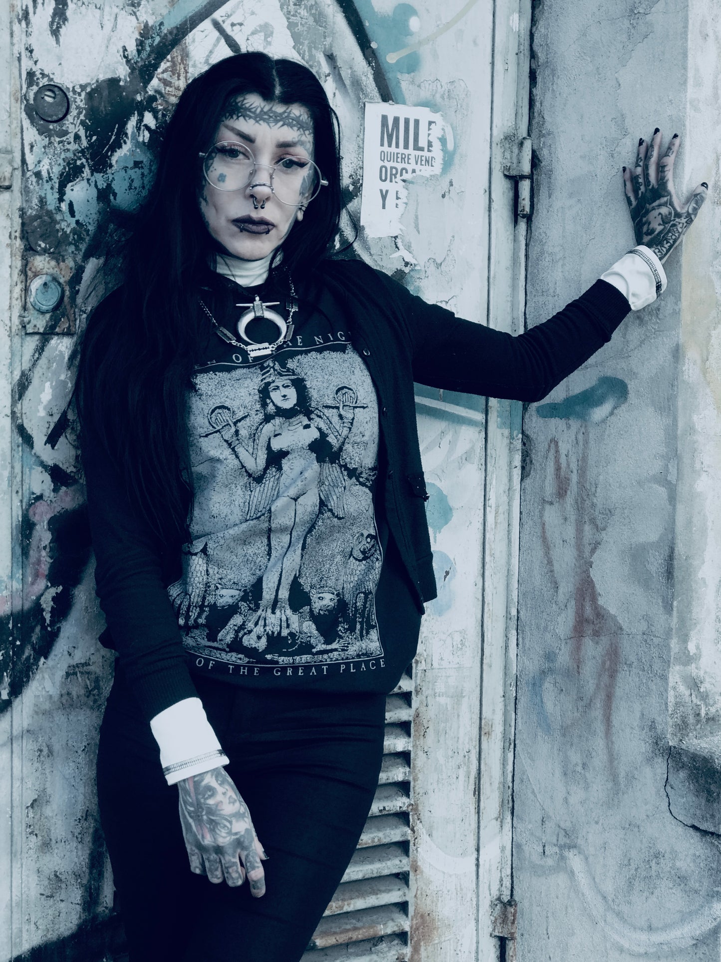 Inanna / Ishtar / Ereshkigal / Lilith, dark mother and goddess of the night - T-shirt
