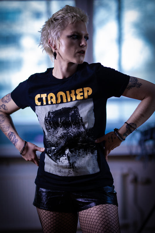 STALKER, the field, Andrei Tarkovsky - T-shirt female fitted