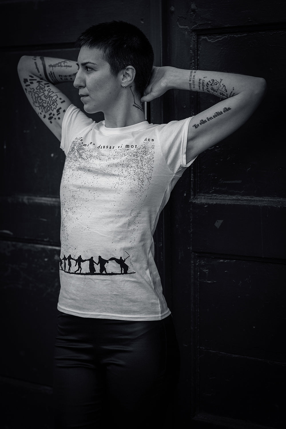 Danse Macabre, seventh seal - WHITE T-shirt female fitted