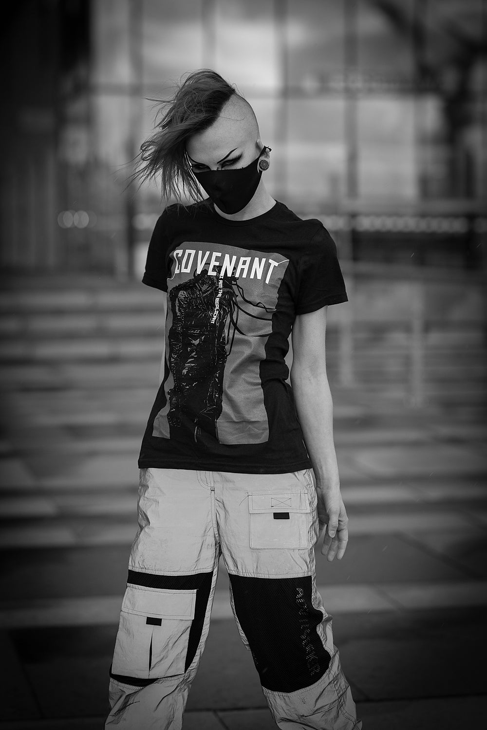 Covenant "Replicant", official merchandise - T-shirt female fitted