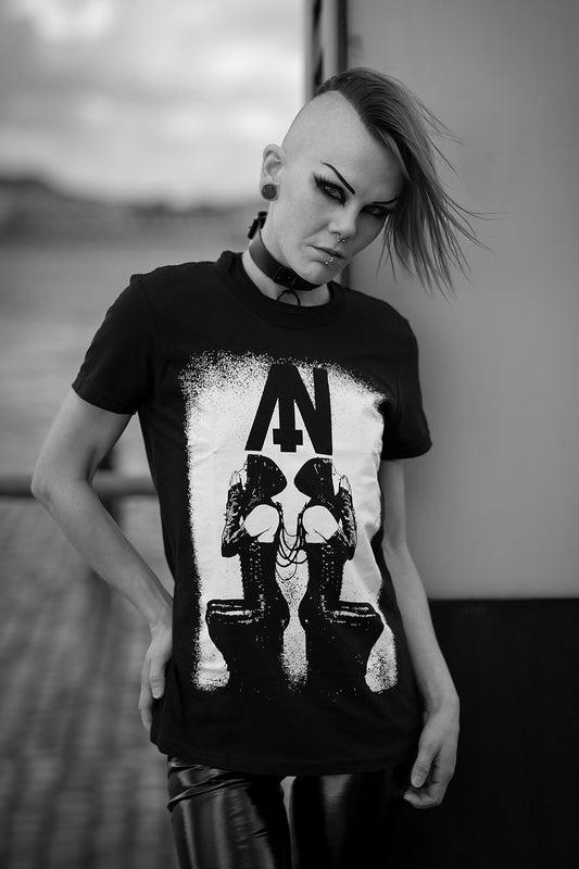 Abu Nein "Nuns", official merchandise - T-shirt female fitted