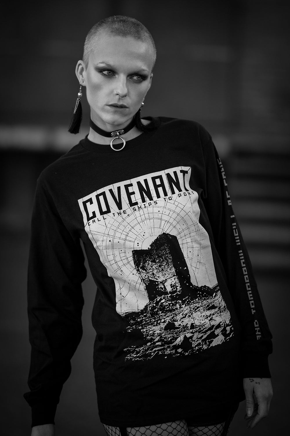 Covenant "Call the ships to port", official merchandise - Longsleeve