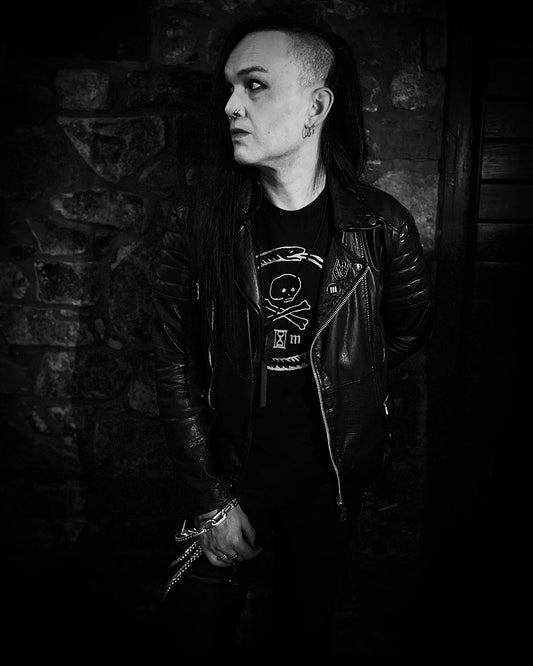 Ouroboros with skull, memento mori - T-shirt