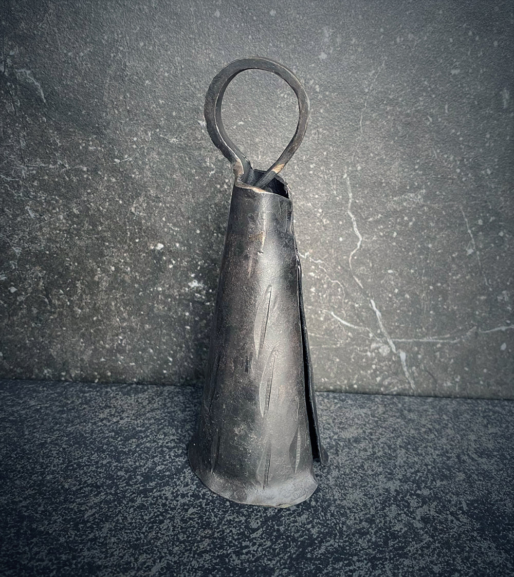 Forged viking bell, replica of historical viking item - RITUAL ITEM