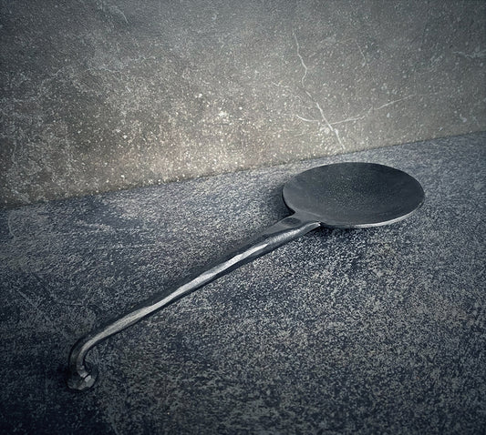 Forged spoon, large size, replica of historical viking item - RITUAL ITEM