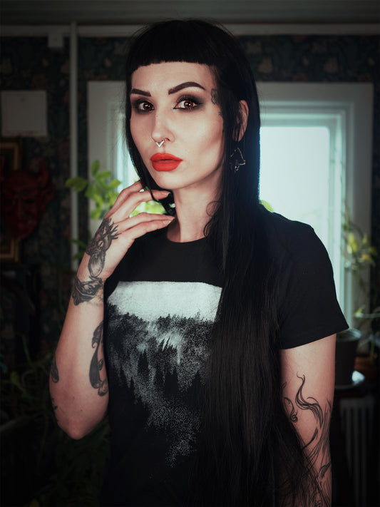 Dark forest - T-shirt female fitted