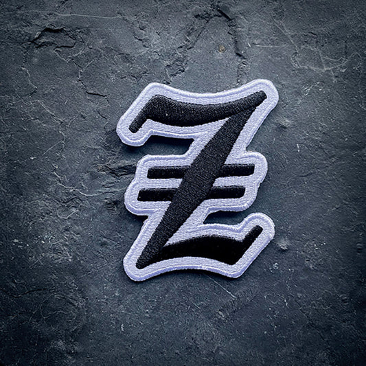 Z alphabet patch, the letter "Z" Old English - PATCH