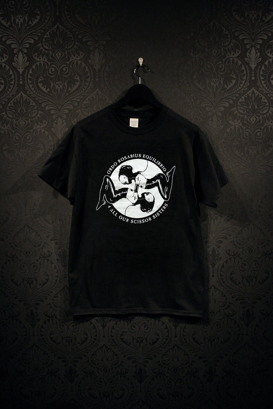 Ordo Rosarius Equilibrio "4 all our scissor sisters", official merchandise - T-shirt