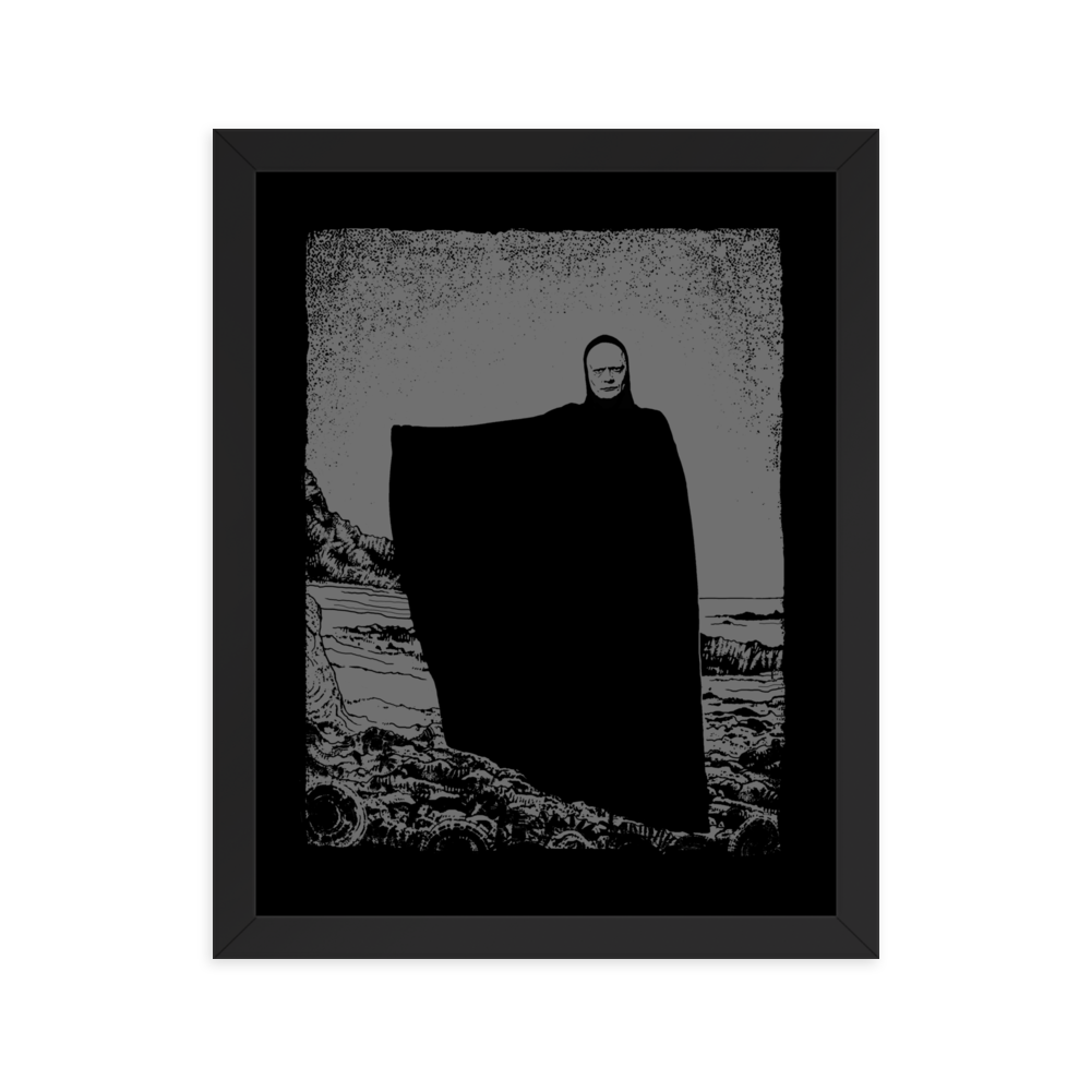 Seventh seal, death, döden - Framed poster