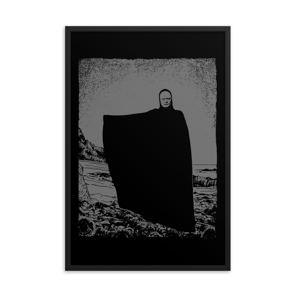 Seventh seal, death, döden - Framed poster