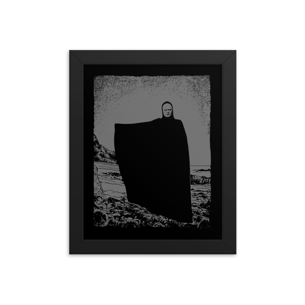 Seventh seal, death, döden - Framed poster