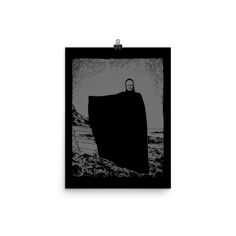 Seventh seal, death, döden - Art print